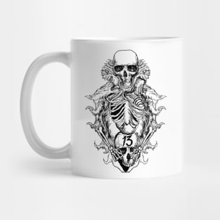 Skeleton Number Thirteen II Mug